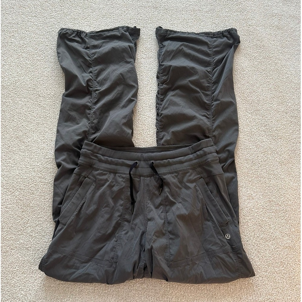 lululemon Dance Studio Pant Unlined 34" size 8 in Dark Grey